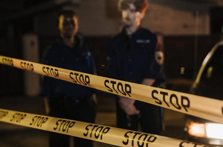 police line